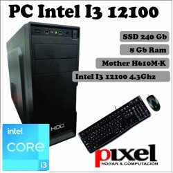 PC CX Intel Core i3 12100 -...